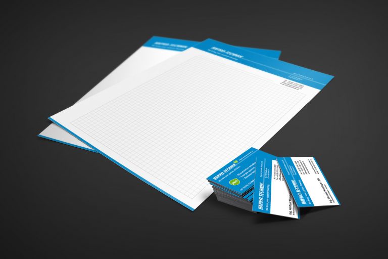 Corporate Identity Hapro Technik - Grafisches Buero