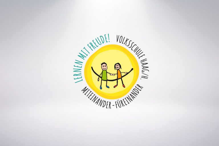 Logo Volksschule Haag/H. - Grafisches Buero