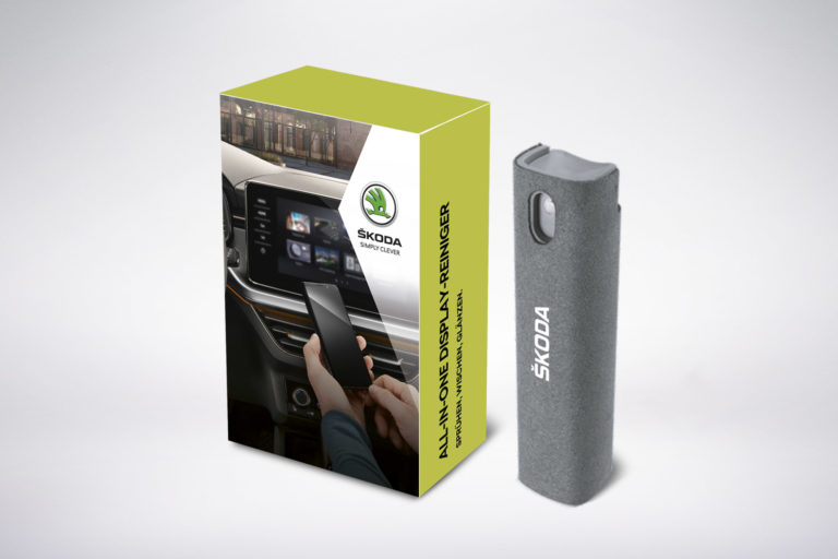SKODA_Packaging-Display-Reiniger_Grafisches-Buero
